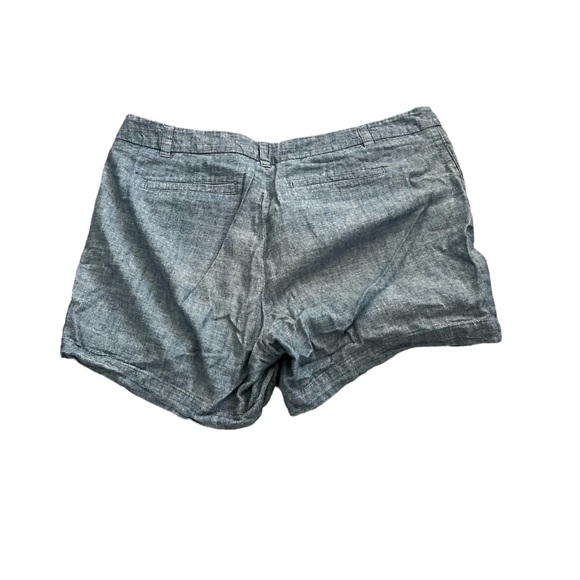 Merona Heathered Blue Shorts size 8 - Picture 4 of 5
